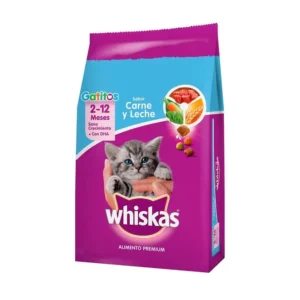 WHISKAS GATITO CARNE Y LECHE