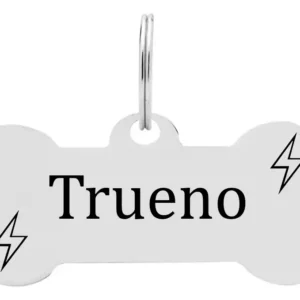 MEDALLAS INDENTIFICATORIAS METALICAS HUESITO - Imagen 1