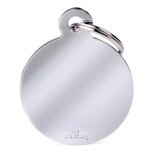 MEDALLAS INDENTIFICATORIAS METALICAS REDONDAS