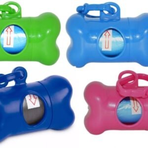 DISPENSER HUESITO CON BOLSITAS P/RECOLECTAR POPO