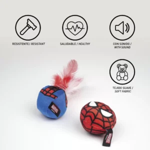 CAT TOY 2 PIEZAS SPIDERM