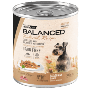 BALANCED NAT RECIPE FILETES CORDERO PERRO ADULTO X 340 GRS