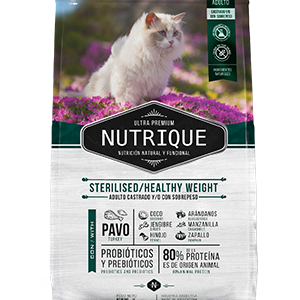 NUTRIQUE YOUN ADUL CAT STERILISED / HEALTHY WEIGHT