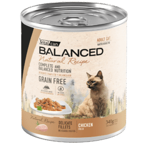 BALANCED NAT RECIPE FILETES POLLO GATO ADULTO X 340 GRS